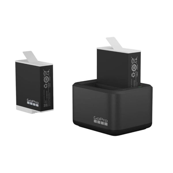 GoPro Dual Battery Charger + Enduro batteries (Hero11/ Hero10 & Hero9)