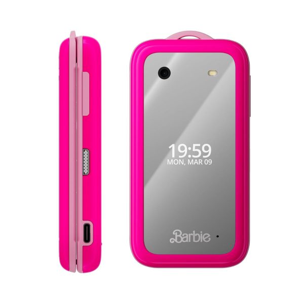 HMD Barbie Flip Pink2