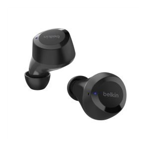 Belkin SoundForm Bolt Wireless Bluetooth Earbuds with Charging Case Black