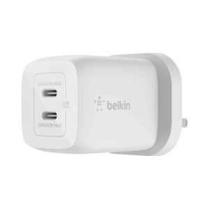 Belkin 65W USB-C PD GaN Wall Charger with PPS White