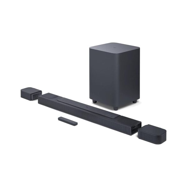 JBL BAR1000 7.1.4 Channel Soundbar with Multibeam and Dolby Atmos Black
