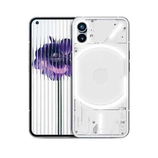 Nothing Phone (1) -12GB RAM + 256GB, Glyph Interface, 50 MP dual camera, Nothing OS, 6.55? 120Hz OLED display, White