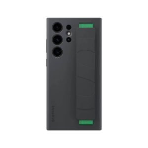 SAMSUNG Galaxy S23 Ultra Silicone Grip Phone Case Black EF-GS918