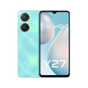 Vivo Y27 4G 6+6GB RAM, 128GB FHD+ Punch Hole Display | 50MP Portrait Main Camera | 8MP Selfie | 44W FlashCharge, 5000Mah | NFC | Sea Blue