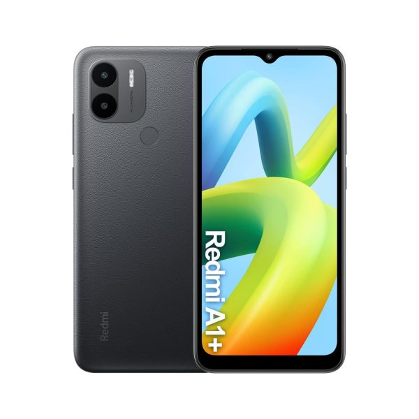 Xiaomi Redmi A1+ 2GB RAM, 32 Storage 8MP AI dual camera Rear fingerprint sensor Huge 5000mAh typ battery Powerful and efficient processor,Black