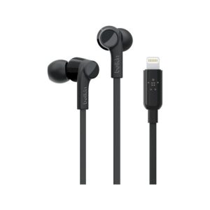 Belkin In Ear Headset W/Lightning Port Black