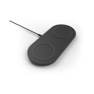 Belkin BoostCharge 20W (2 X 10W) Dual Wireless Charging Pads, Black