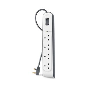 Belkin BSV400AF2M 4 Way Power Strip 2m