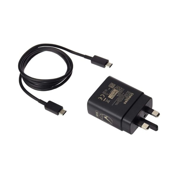 Samsung 25W Travel Adapter with Type-C Cable Black