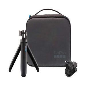 GoPro Travel Kit - Black (Shorty/Swivel Clip & Compact Case)