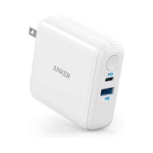 Anker PowerCore Fusion 5k PD 2 in 1 Charger Portable Power Bank and Wall Charger