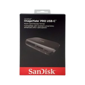 Sandisk Card Reader and Writer ImageMate Pro USB-C Black SDDR-A631-GNGNN