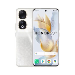 HONOR 90 Smartphone 5G, 200MP Triple Camera, 6,7? Curved AMOLED 120Hz Display, 8GB+256GB, 5000mAh Battery, SuperCharge 66 W, Dual SIM, Android 13,Diamond Silver