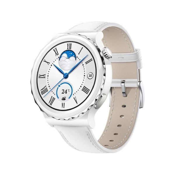 Huawei FRG-B19 GT3 Pro Frigga SmartWatch - White/Silver