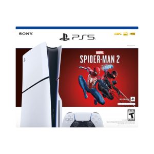 PlayStation 5 Slim Disc Console - Marvel?s Spider-Man 2 Bundle International Version
