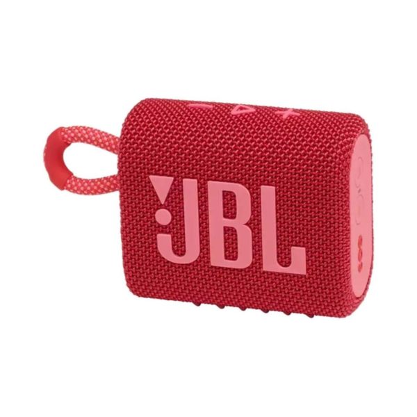 JBL GO 3 Bluetooth Portable Speaker Red