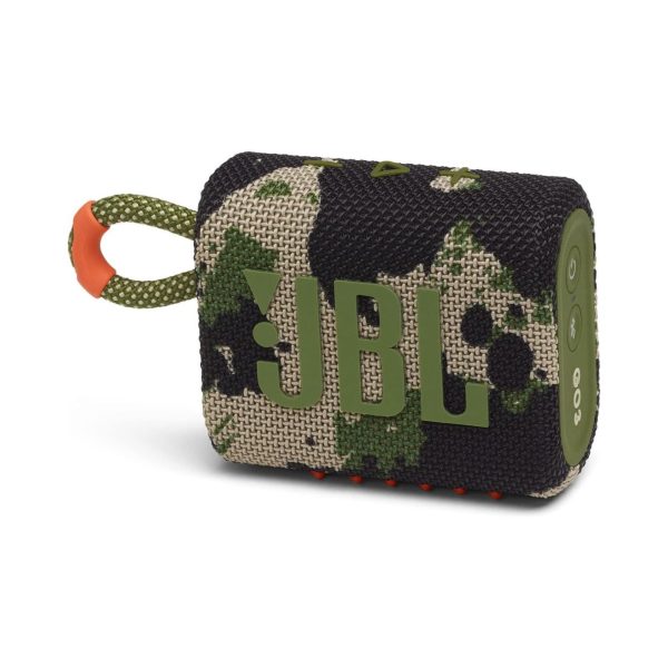 JBL GO 3 Bluetooth Portable Speaker Squad