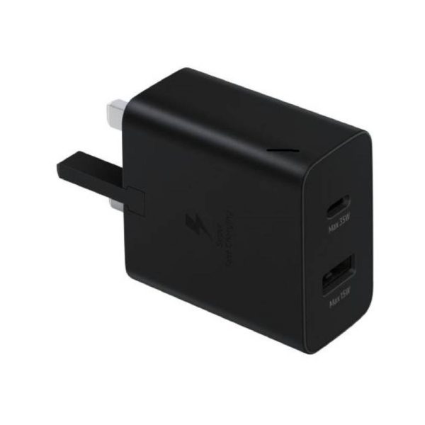 Samsung Dual Port 35Watts Travel Adapter Black