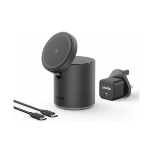 Anker 623 Magnetic Wireless Charger MagGo 2-in-1 with PD Charger Black