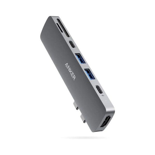 Anker 7-in-2 USB-C Hub Gray (A8371HA1)