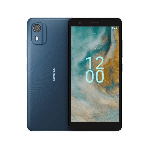 NOKIA C02 Dual SIM Dark Cyan 2GB RAM 32GB 4G - Middle East Version