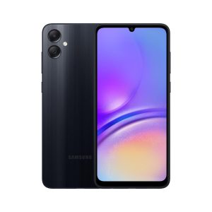 Samsung Galaxy A05, Android Smartphone, Dual SIM Mobile Phone, LTE, 4GB RAM, 128GB Storage, Black (UAE Version)