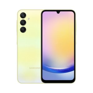 Samsung Galaxy A25 5G, Android Smartphone, Dual SIM Mobile Phone, 8GB RAM, 256GB Storage, Yellow (UAE Version)