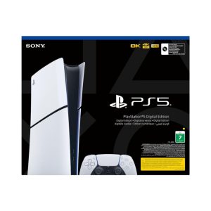 PlayStation 5 Digital Console (New 2023 Slim Model )- UAE Version, 1 Year Manufacturer Warranty