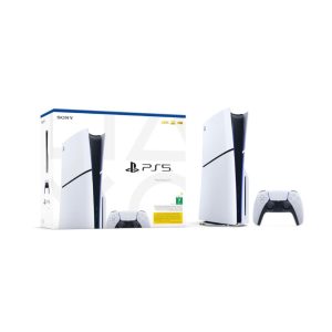 PlayStation 5 Disc Console (New 2023 Slim Model )- UAE Version, 1 Year Manufacturer Warranty