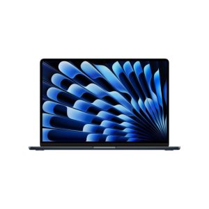 Apple MacBook Air 13-inch, Apple M3 chip with 8-core CPU and 10-core GPU, 16GB RAM, 512GB SSD, English Keyboard-Midnight-MXCV3