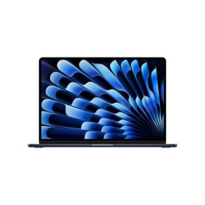 Apple MacBook Air 13-inch, Apple M3 chip with 8-core CPU and 10-core GPU, 8GB RAM, 512GB SSD, English Keyboard-Midnight-MRXW3