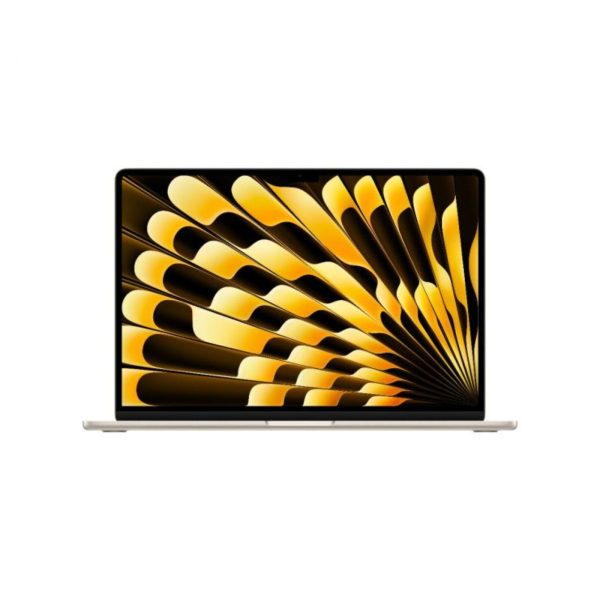 Apple MacBook Air 13-inch, Apple M3 chip with 8-core CPU and 8-core GPU, 8GB RAM, 256GB SSD, English Keyboard-Starlight-MRXT3
