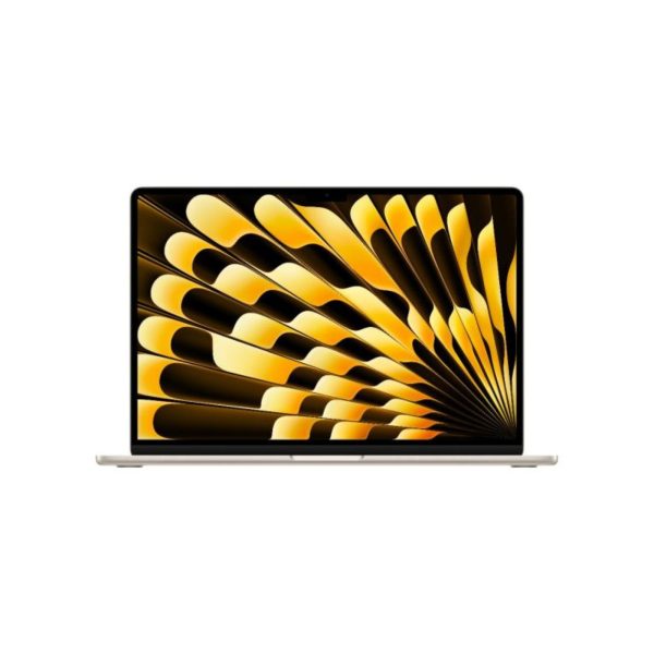 Apple MacBook Air 13-inch, Apple M3 chip with 8-core CPU and 10-core GPU, 8GB RAM, 512GB SSD, English Keyboard-Starlight-MRXU3