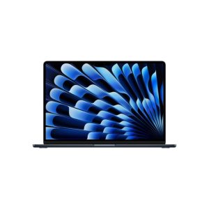 Apple MacBook Air 13-inch, Apple M3 chip with 8-core CPU and 8-core GPU, 8GB RAM, 256GB SSD, English/Arabic Keyboard-Midnight-MRXV3AB/A