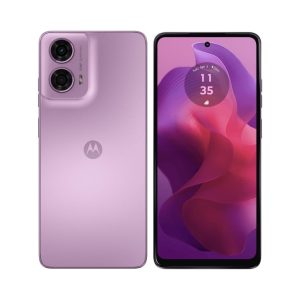 MOTOROLA G24, 8GB+128GB ROM, MTK Helio G85, 6.6" Extra Bright 90Hz Display, 5000mAh, Android 14, Pink Lavender