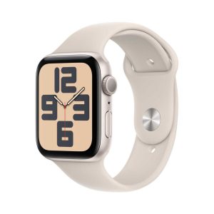 Apple Watch SE (2023) GPS 40mm Starlight Aluminium Case With Starlight Sport Band