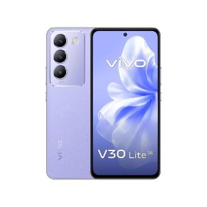 Vivo V30 Lite 5G (Leather Purple, 12GB+12GB RAM, 256GB) 120Hz AMOLED Display | Dual Stereo Speaker