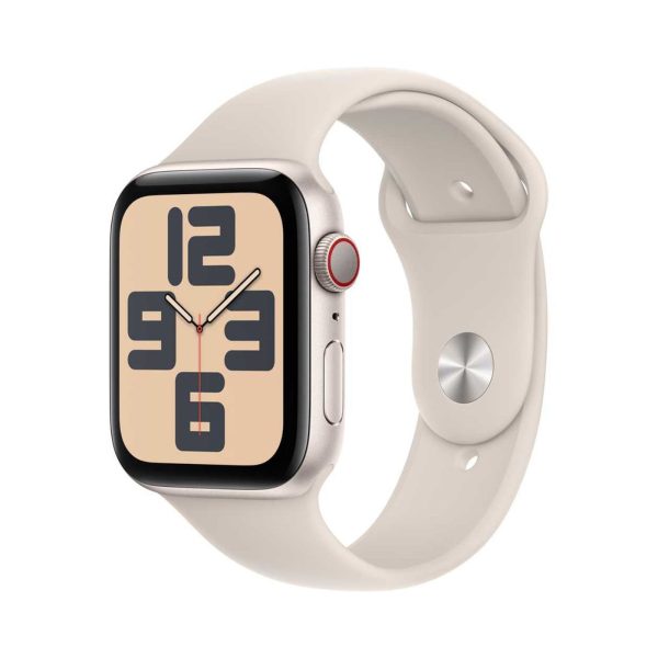 Apple Watch SE (2023) GPS + Cellular 40mm Starlight Aluminium Case With Starlight Sport Band