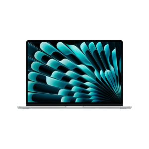 Apple MacBook Air 15-inch, Apple M3 chip with 8-core CPU and 10-core GPU, 8GB RAM, 512GB SSD, English Keyboard-Silver-MRYQ3