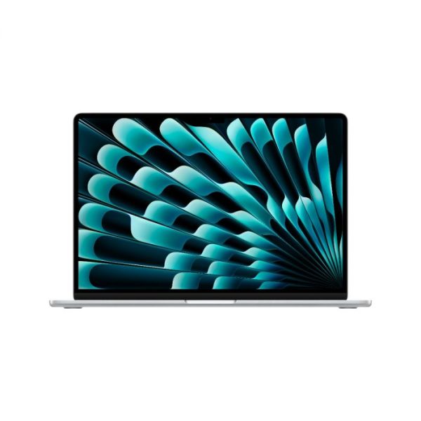 Apple MacBook Air 15-inch, Apple M3 chip with 8-core CPU and 10-core GPU, 8GB RAM, 512GB SSD, English Keyboard-Silver-MRYQ3