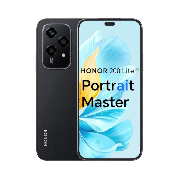HONOR 200 Lite 5G Dual SIM 16GB (8+8GB Extended) RAM + 256GB Midnight Black