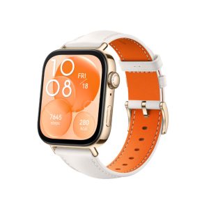 HUAWEI WATCH FIT 3 White Leather Strap