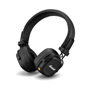 Marshall Major IV Bluetooth Headphones Foldable Wireless - Black