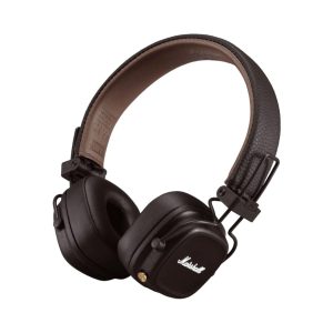 Marshall Major IV Bluetooth Headphones Foldable Wireless - Brown