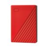 Western Digital WD 5TB My Passport Portable External Hard Drive - Red