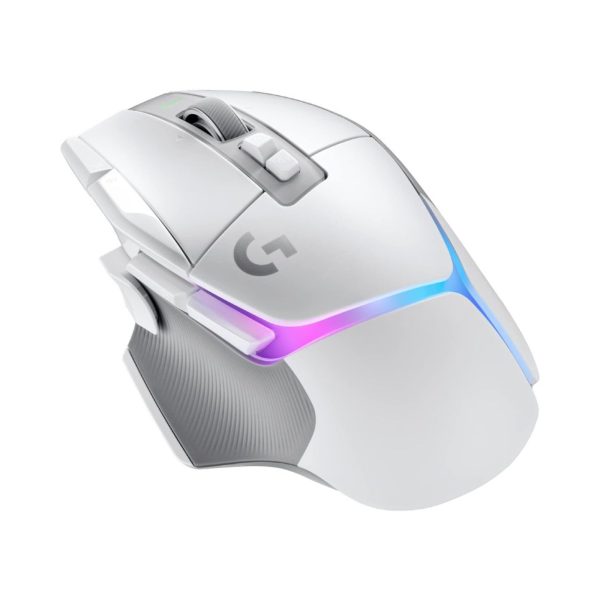 Logitech G502 X PLUS LIGHTSPEED Wireless RGB Gaming Mouse - White