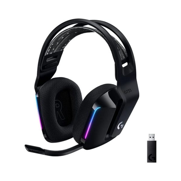 Logitech G733 Lightspeed Wireless Gaming Headset with Suspension Headband