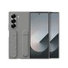 Samsung Galaxy Z Fold 6 Silicone Grip Case with Stand - Gray