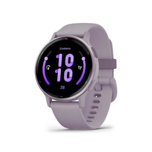 Garmin Vivoactive 5 Smartwatch Metallic orchid Aluminum bezel with orchid case and silicone band