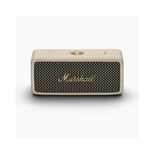 Marshall Emberton Portable Bluetooth Speakers - Water Resistant Wireless Speakers - Cream